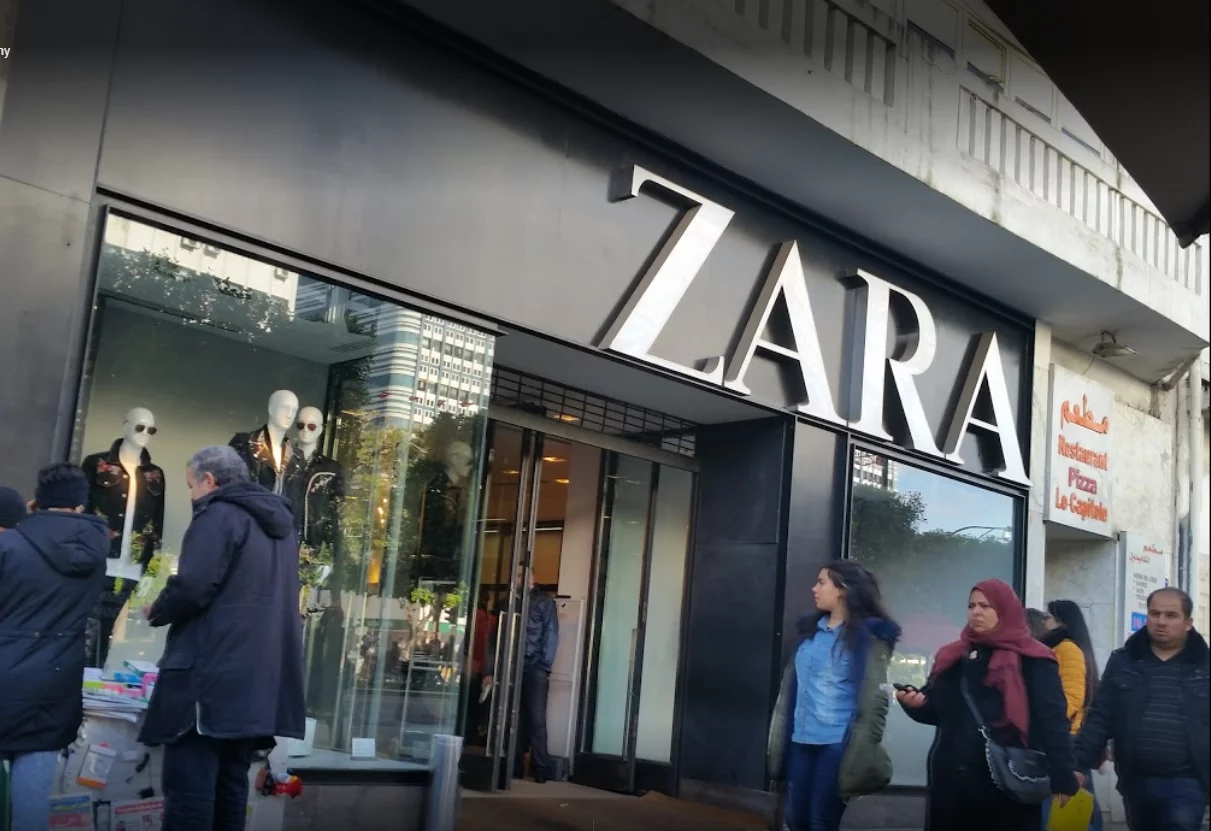 BOUTIQUE DE VÊTEMENTS ZARA - TUNIS