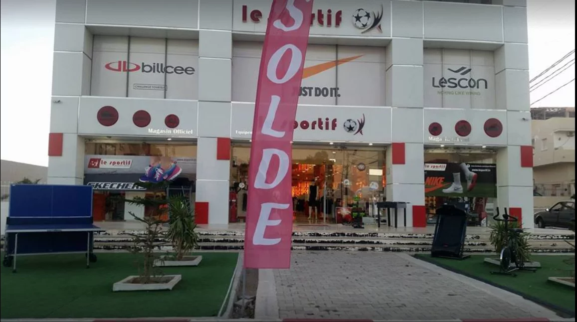 BOUTIQUE DE VÊTEMENTS LE SPORTIF - SOUSSE