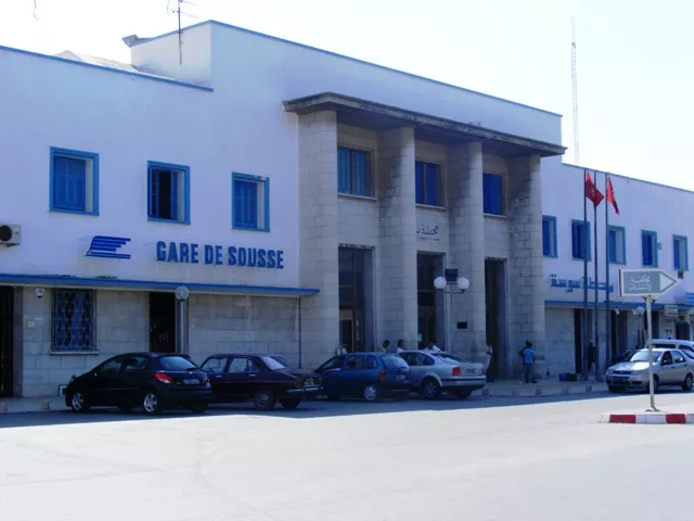 LA GARE DE TRAINS - SOUSSE