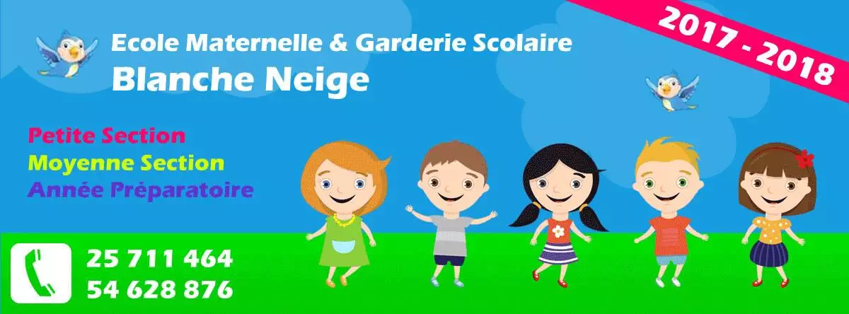 ECOLE MATERNELLE & GARDERIE SCOLAIRE BLANCHE NEIGE - ENNASR II ARIANA