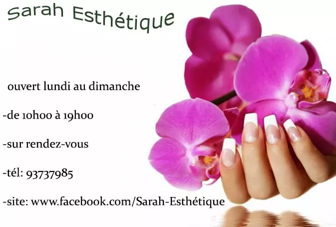 SARAH ESTHETIQUE - BEN AROUS