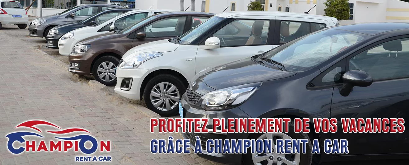 CHAMPION RENT A CAR - AGENCE DE LOCATION DE VOITURES - MONASTIR