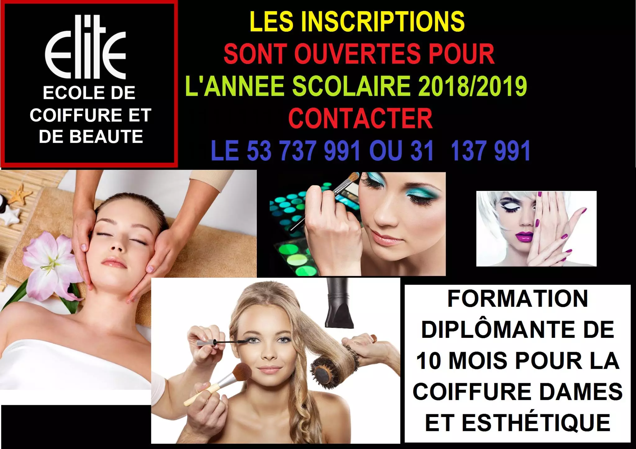 ECOLE ELITE DE COIFFURE - BIZERTE