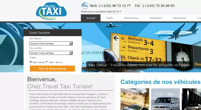 TRAVEL TAXI - HAMMAMET NABEUL