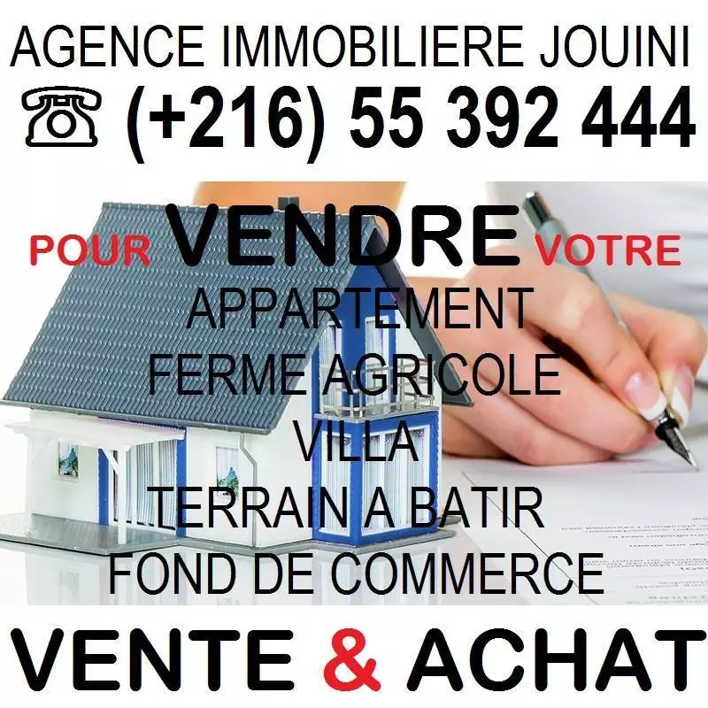 AGENCE IMMOBILIERE JOUINI - HAMMAMET NABEUL